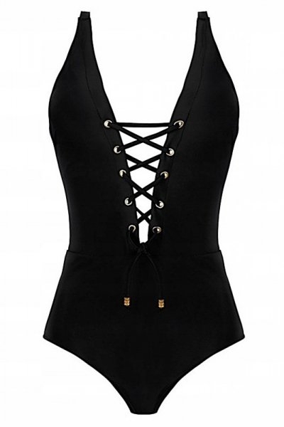 Strój kąpielowy Self skj Alicante1 1036NP 19 czarny