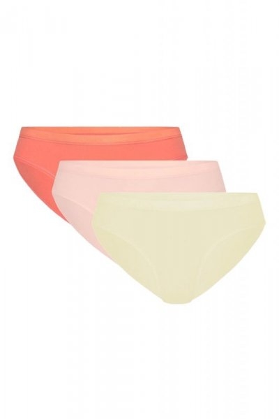 Figi damskie Atlantic Sport 196 ecr/korj/rozj 3-pak