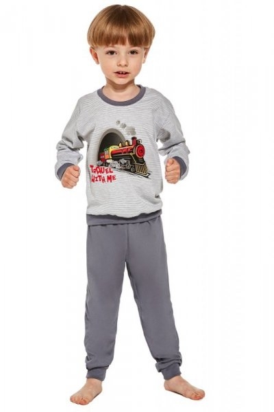 Piżama chłopięca Cornette Train 478/145