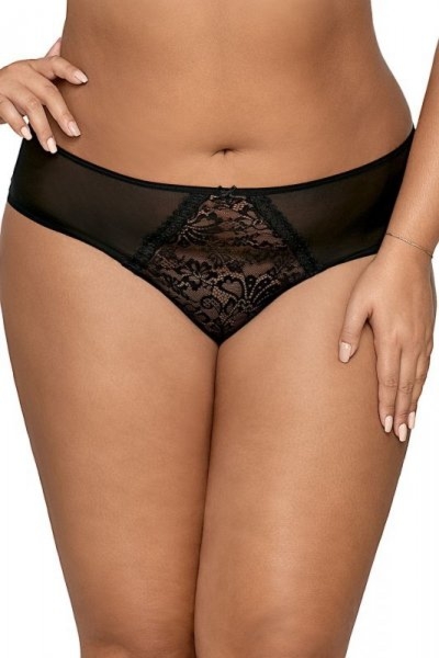 Stringi damskie Ava Crystal 1396 czarne