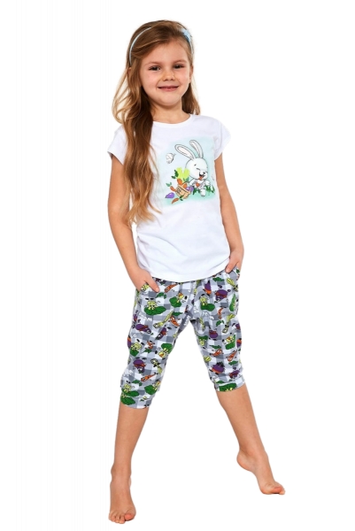 Piżama dziewczęca Cornette Bunny 487/84