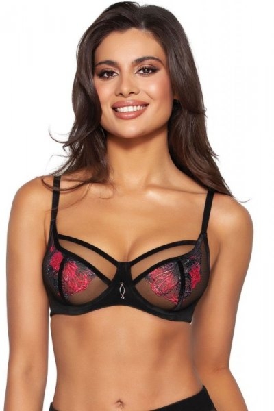 Biustonosz miękki Novika Herrera 03 czarny