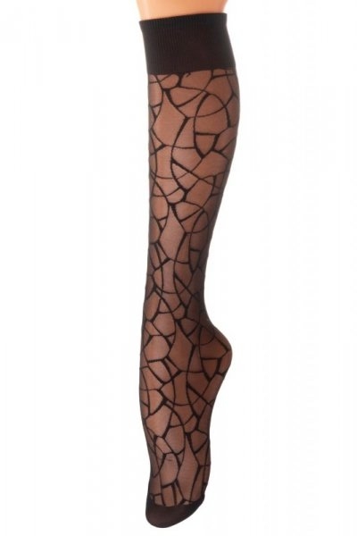 Podkolanówki damskie Trendyline 09 nero uni Gatta