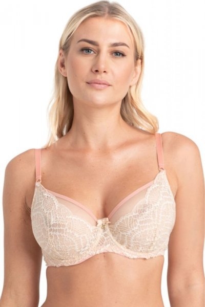 Biustonosz miękki Samanta Charlotte A123 beżowy