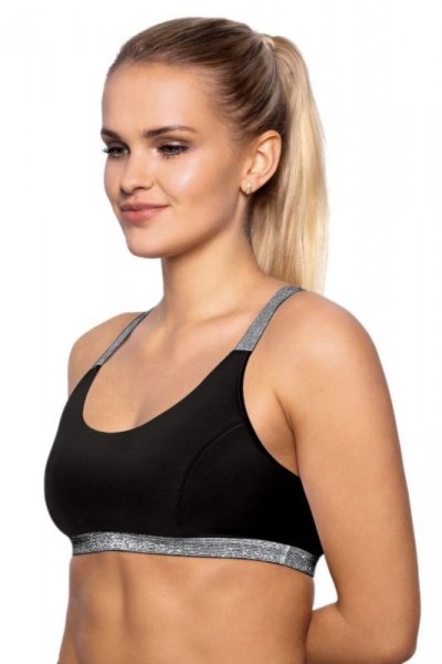 Top sportowy Eldar fit Areta czarny