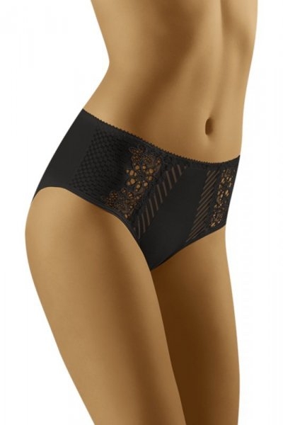 Figi damskie Wol-Bar Eco-Ri czarne