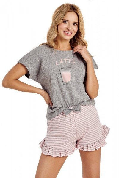 Piżama damska Taro Frankie 3126 01 szara