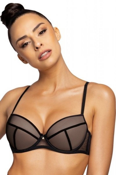 Biustonosz push-up Mat Aggie 0193/11/1 czarny