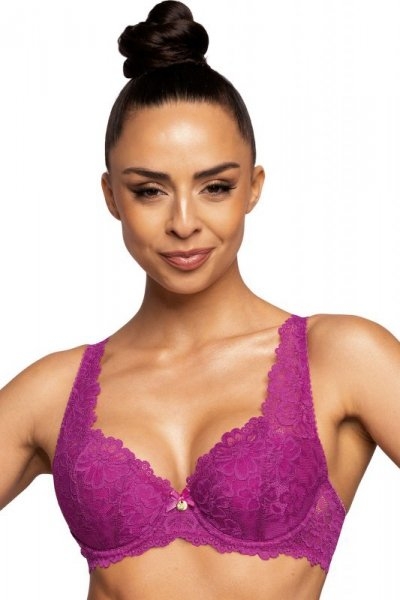 Biustonosz usztywniany Mat Carmela 053/22 magenta plus
