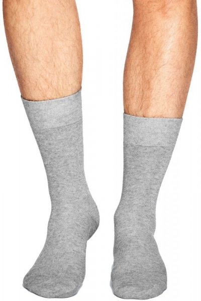 Skarpety garniturowe Henderson  Red line 18081 v08 szare