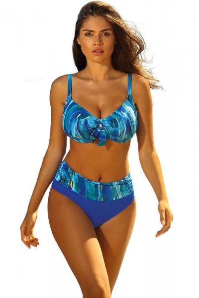 Strój kąpielowy Self Puerto Rico5 934PO5 2 niebieski