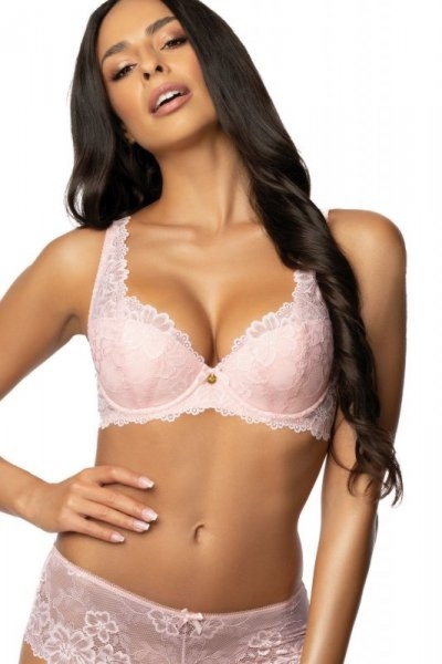 Biustonosz usztywniany Mat Carmela 053/22 jasno różowy
