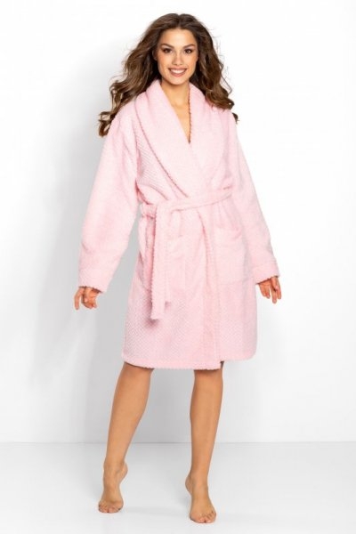 Szlafrok damski Momenti Per Me Jessica Pink