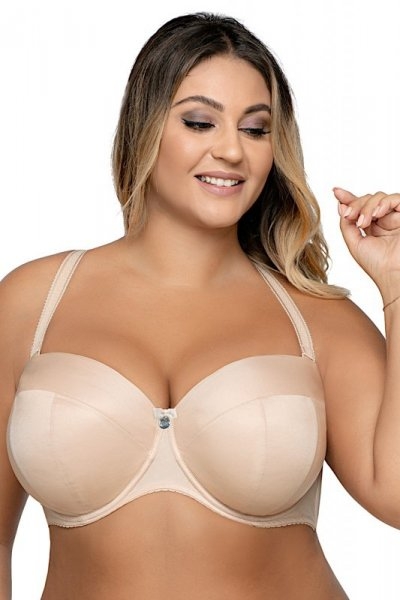 Biustonosz bardotka Ava Last Night 1787 beżowy big