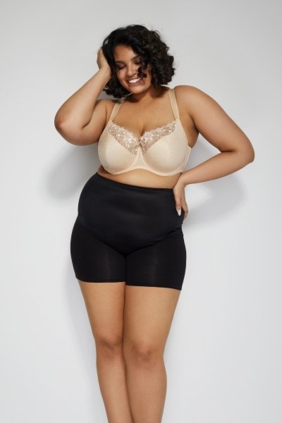 Damskie szorty modelujące Mitex Iga plus czarne