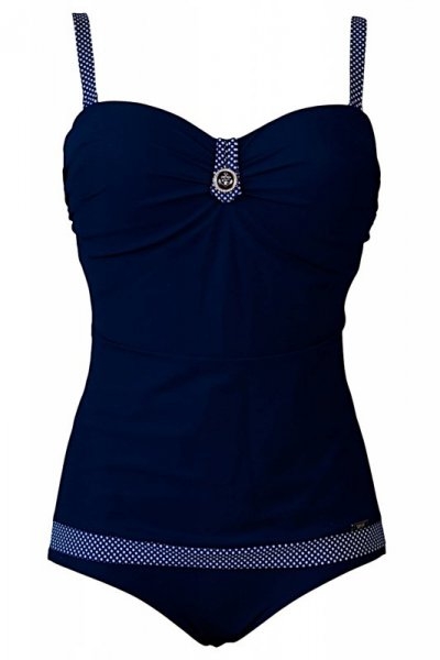 Strój kąpielowy skj Princessa 1 8060R 2 granatowy Self