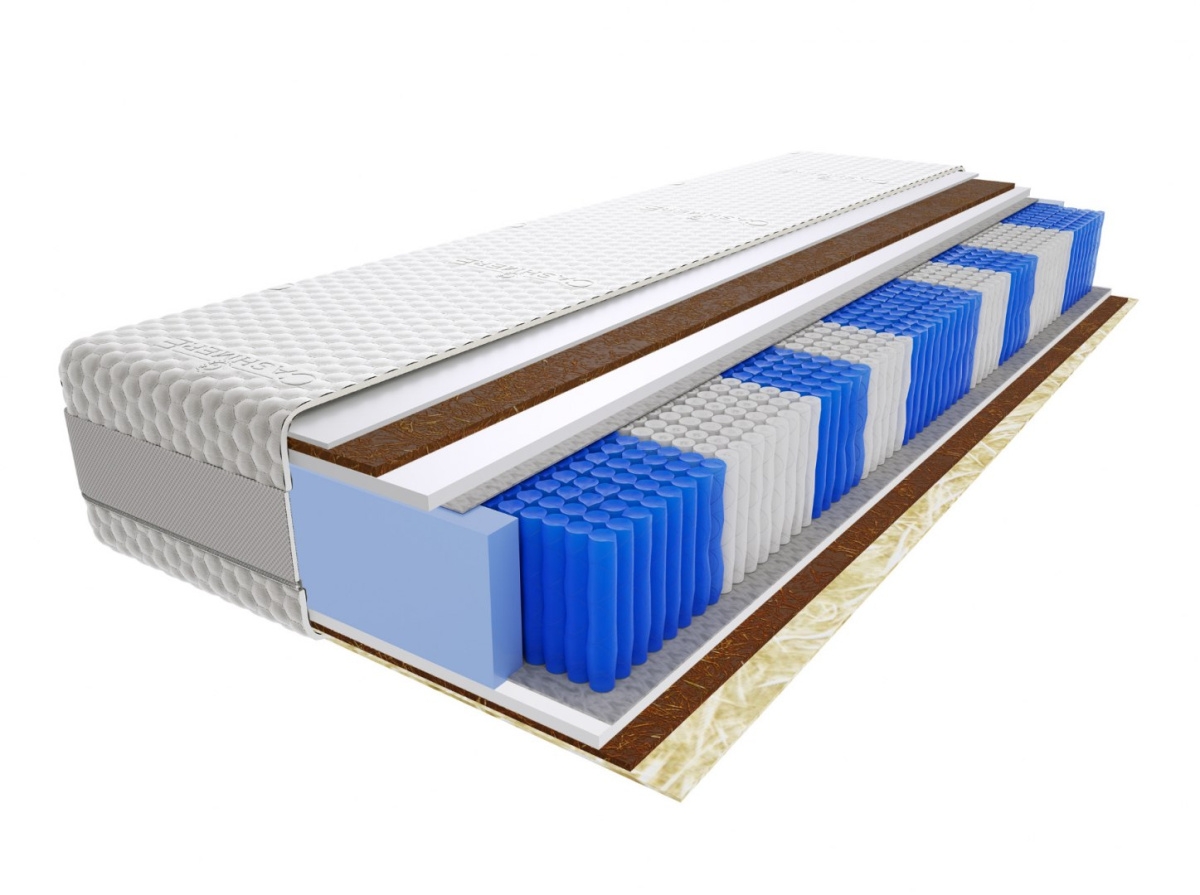Image of Materac Togo Multipocket 120x135 cm Twardy kokosowy