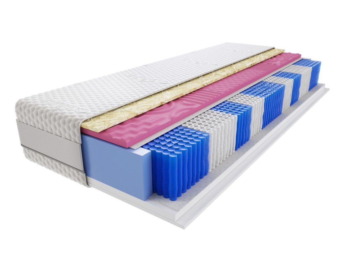 Image of Materac Devi Molet Multipocket 85x140 cm Średnio twardy Profilowany Pianka HR