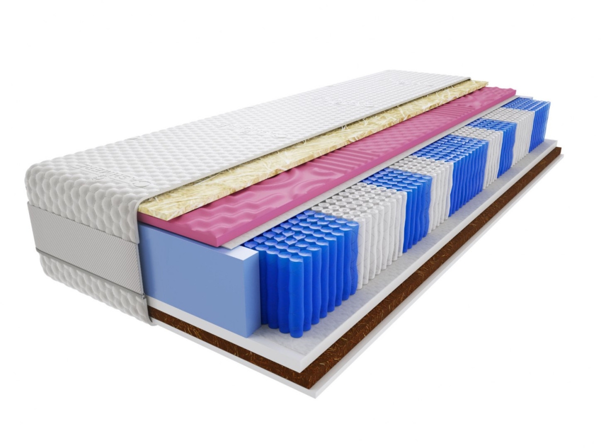 Image of Materac Raja Molet Multipocket 65x200 cm Średnio / twardy profilowany kokos
