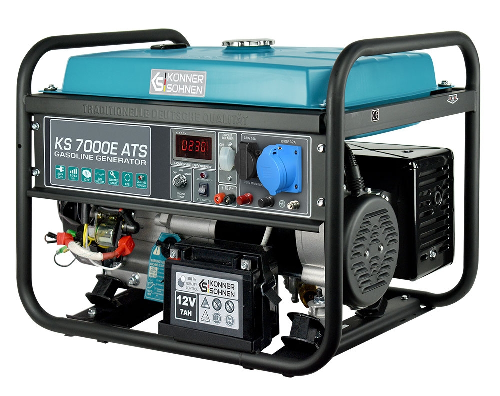 Image of Agregat generator prądu benzynowy KS 7000E ATS 5000w 230v Könner & Söhnen KS