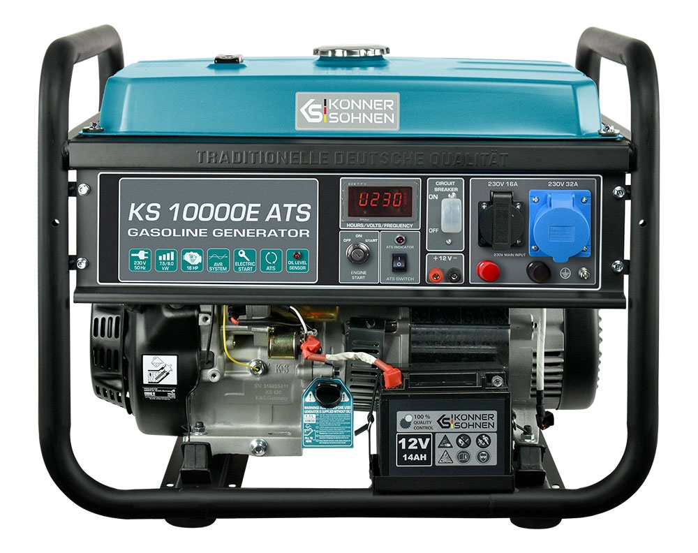 Image of Agregat generator prądu benzynowy KS 10000E ATS Könner & Söhnen