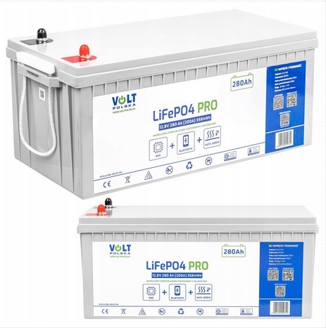 Image of Akumulator LiFePo4 BMS 280Ah 12V 200A mata grzewcza VOLT POLSKA