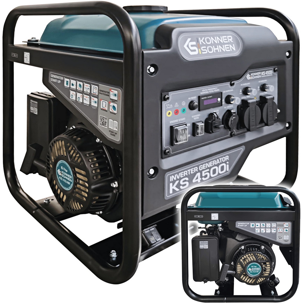 Image of Agregat generator inwerterowy KS 4500i 4,5 kW tryb ekonomiczny Könner & Söhnen KS