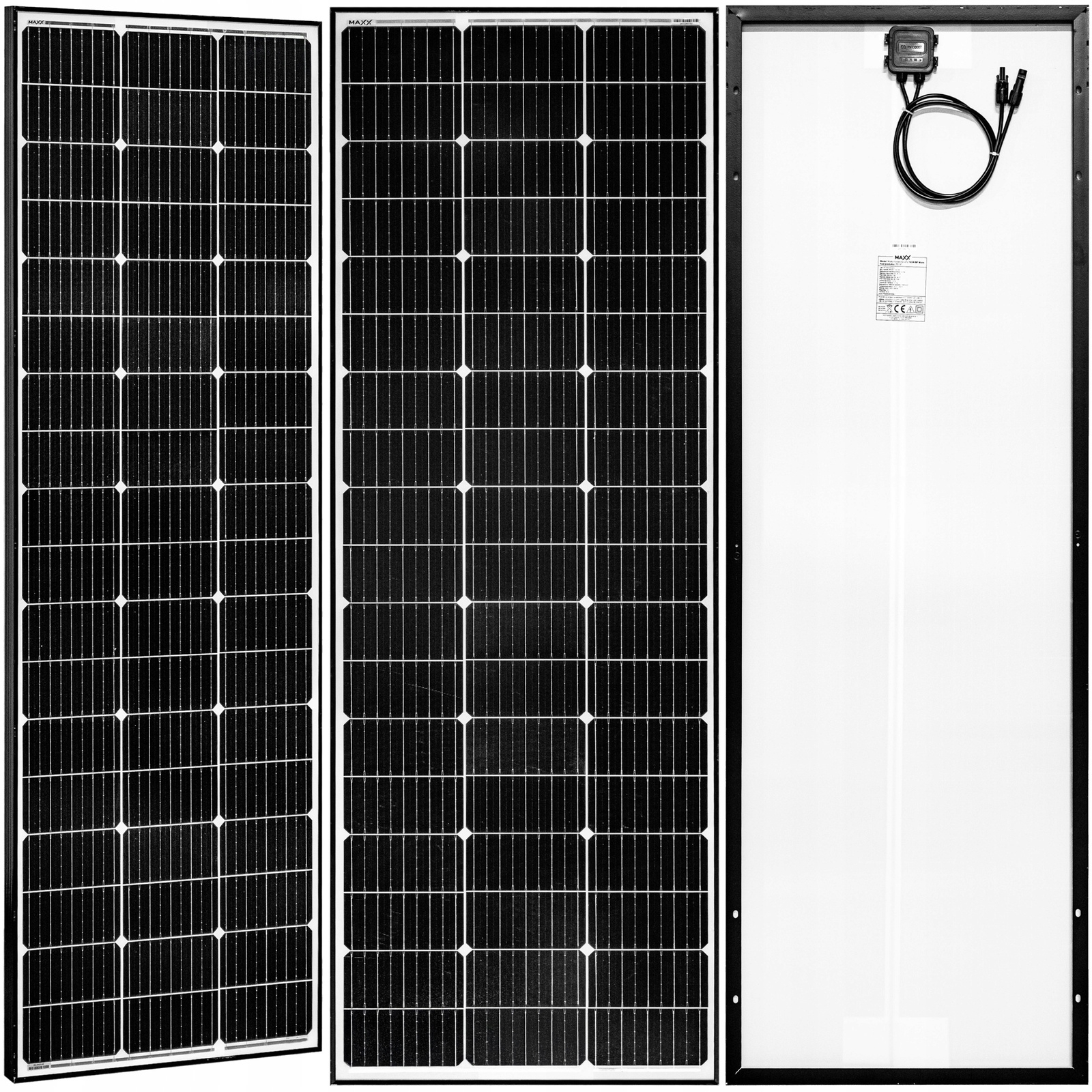 Image of Panel solarny fotowoltaiczny monokrystaliczny bateria słoneczna 12V 165W 4SUN