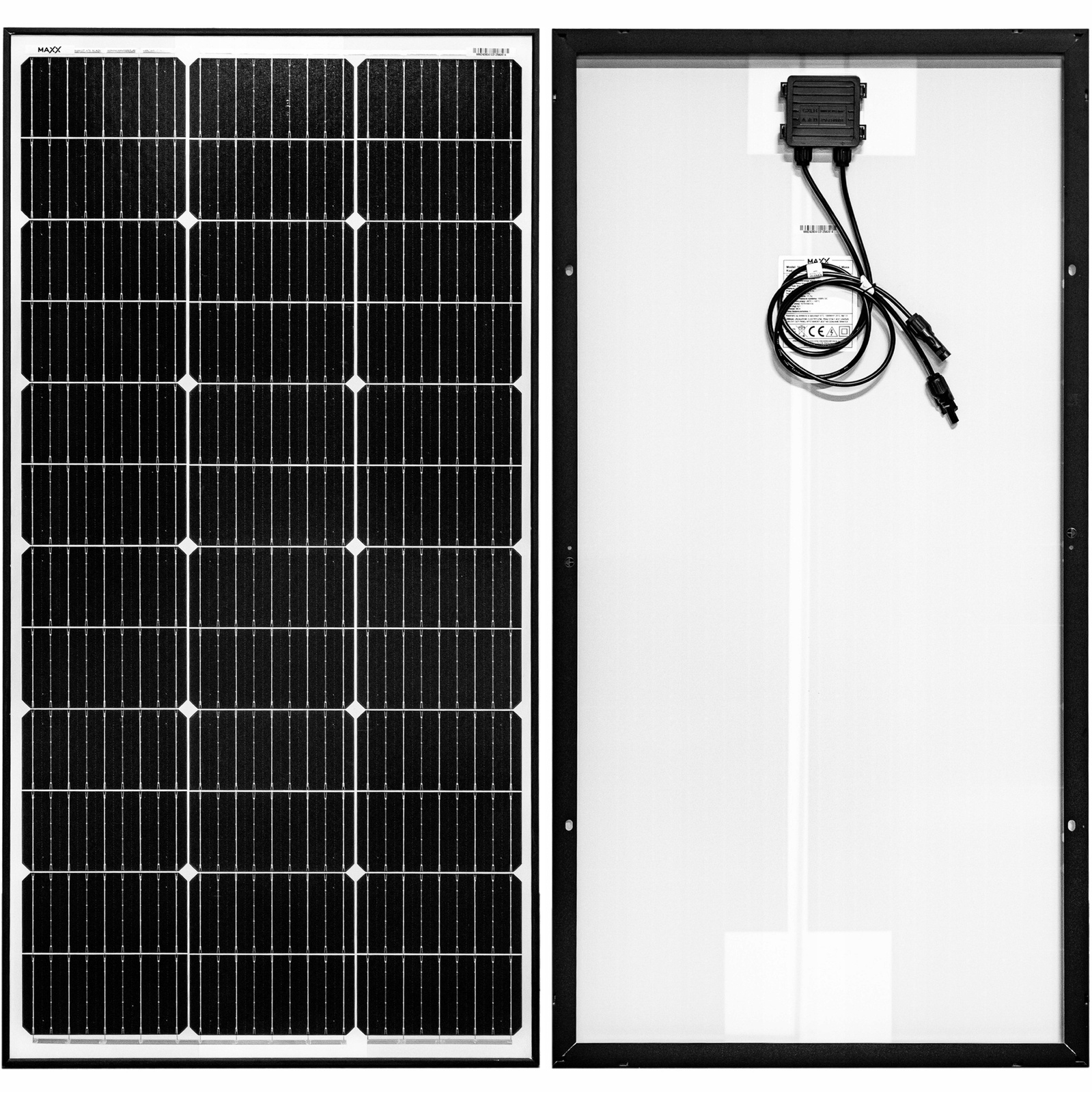 Image of Panel solarny fotowoltaiczny monokrystaliczny bateria słoneczna 12V 100W 4SUN