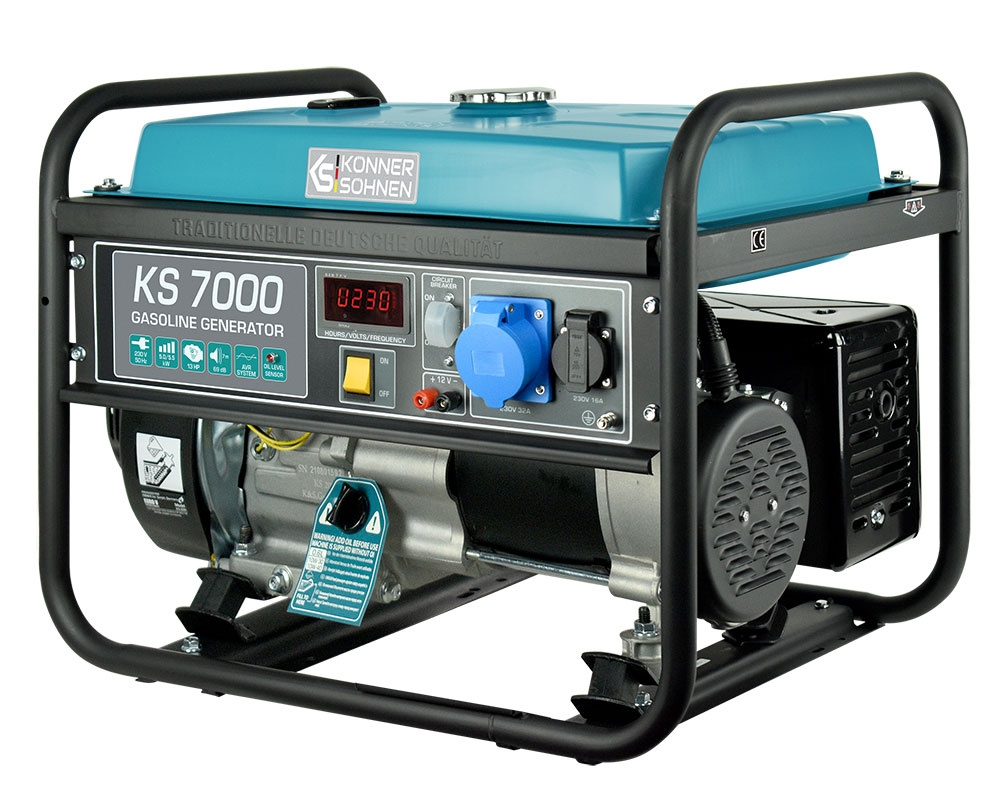 Image of Agregat generator prądu benzynowy KS 7000 5000w 230v Könner & Söhnen KS