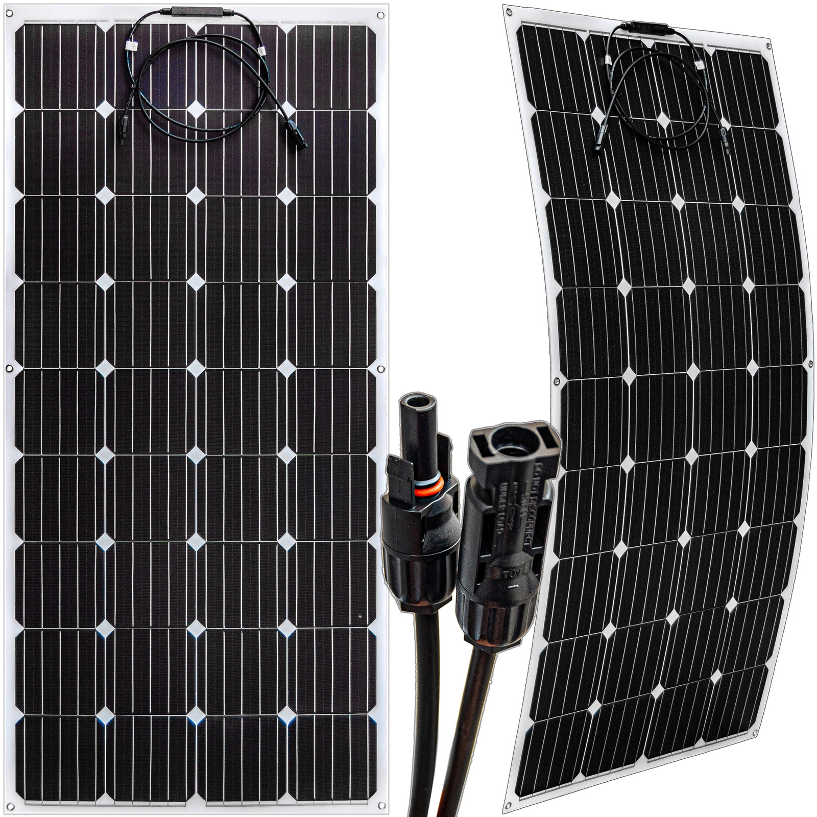 Image of Panel solarny słoneczny fotowoltaiczny 160W 12V FLEXI 2,5mm VOLT POLSKA