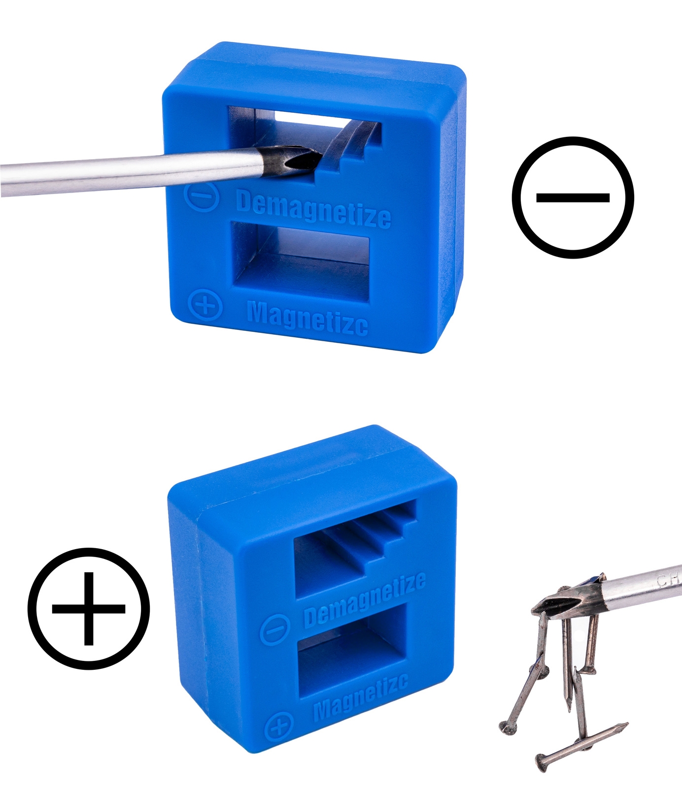 Image of Magnetyzer Demagnetyzer wkrętaków śrub bitów FALON-TECH