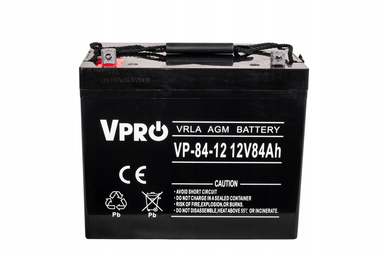 Image of Akumulator AGM VRLA V-PRO 12V 84Ah Bezobsługowy VOLT POLSKA