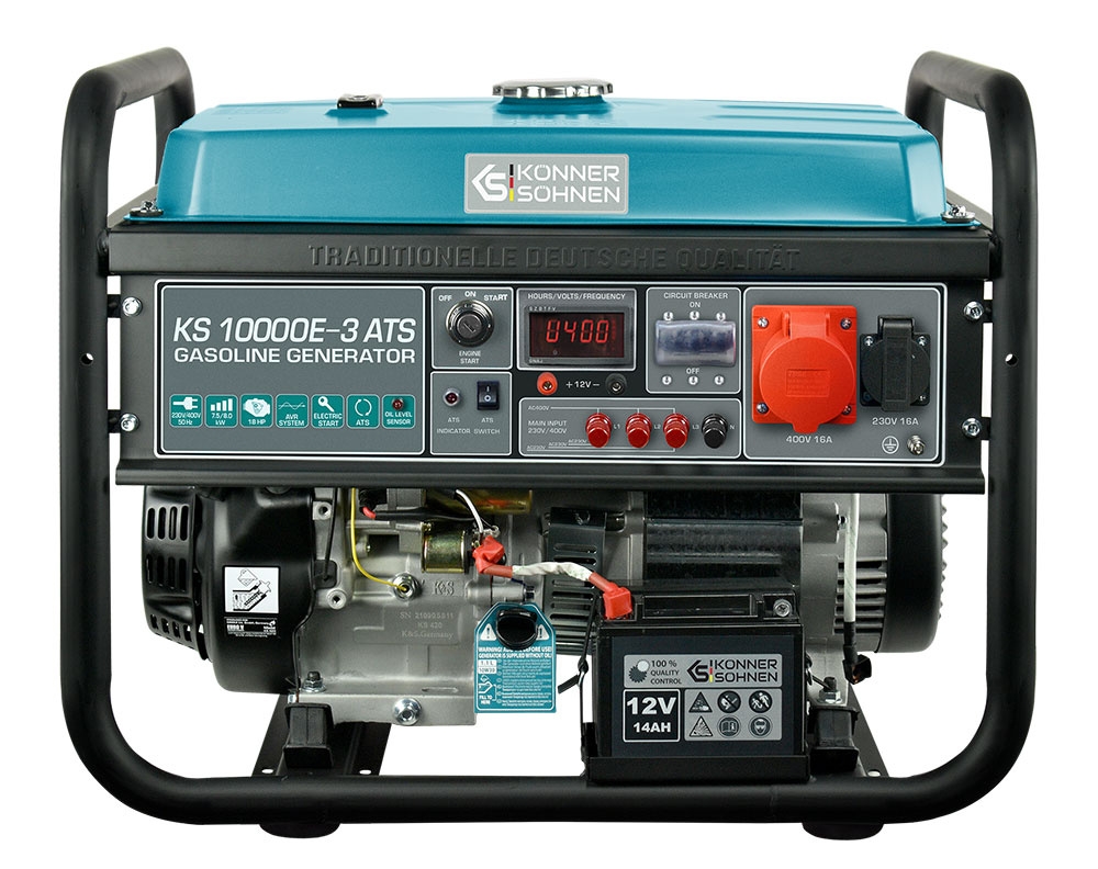 Image of Agregat generator prądu benzynowy KS 10000E-3 ATS 230V Könner & Söhnen KS