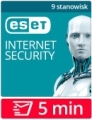 Image of ESET Internet Security 2024 (9 stanowisk, 3 lata) - dostawa w 5 MIN za 0 zł. - SPECJALIŚCI OD ANTYWIRUSÓW!