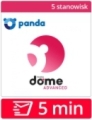 Panda Dome Advanced 2026 (5 stanowisk, odnowienie na 36 miesięcy) – dostawa w 5 MIN za 0 zł.