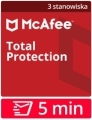 Image of McAfee Total Protection 2025 PL (3 stanowiska, 12 miesięcy) - dostawa w 5 MIN za 0 zł.