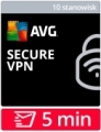 Image of AVG Secure VPN (10 stanowisk, 12 miesięcy) - dostawa w 5 MIN za 0 zł. - SPECJALIŚCI OD ANTYWIRUSÓW!