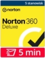 Norton 360 Deluxe 2026 PL (5 stanowisk, odnowienie na 2 lata) – dostawa w 5 MIN za 0 zł.