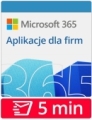 Image of Microsoft 365 Aplikacje Dla Firm (odnowienie subskrypcji na 12 miesięcy) - dostawa w 5 MIN za 0 zł.