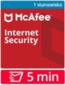 McAfee Internet Security 2026 PL (1 stanowisko, odnowienie na 12 miesięcy) – dostawa w 5 MIN za 0 zł.