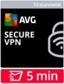 Image of AVG Secure VPN (10 stanowisk, 12 miesięcy) - dostawa w 5 MIN za 0 zł.