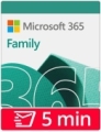 Image of Microsoft (Office) 365 Family (subskrypcja na 12 miesięcy) ESD - dostawa w 5 MIN za 0 zł.