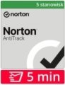 Norton Antitrack 2026 PL (5 stanowisk, 12 miesięcy) – dostawa w 5 MIN za 0 zł.