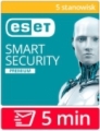 ESET Smart Security Premium (HOME Security Premium) 2026 (odnowienie 5 stanowisk, 36 miesięcy)