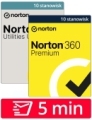 Image of Norton 360 Premium 2025 i Norton Utilities Ultimate 2025 (10 stanowisk, 12 miesięcy) - Do aktywacji NIE JEST wymagana karta kredytowa!