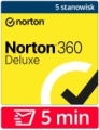 Image of Norton 360 Deluxe 2024 PL (5 stanowisk, 1 rok) - dostawa w 5 MIN za 0 zł. - Do aktywacji NIE JEST wymagana karta kredytowa!