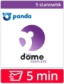 Panda Dome Complete 2026 (5 stanowisk, odnowienie na 12 miesięcy) – dostawa w 5 MIN za 0 zł.