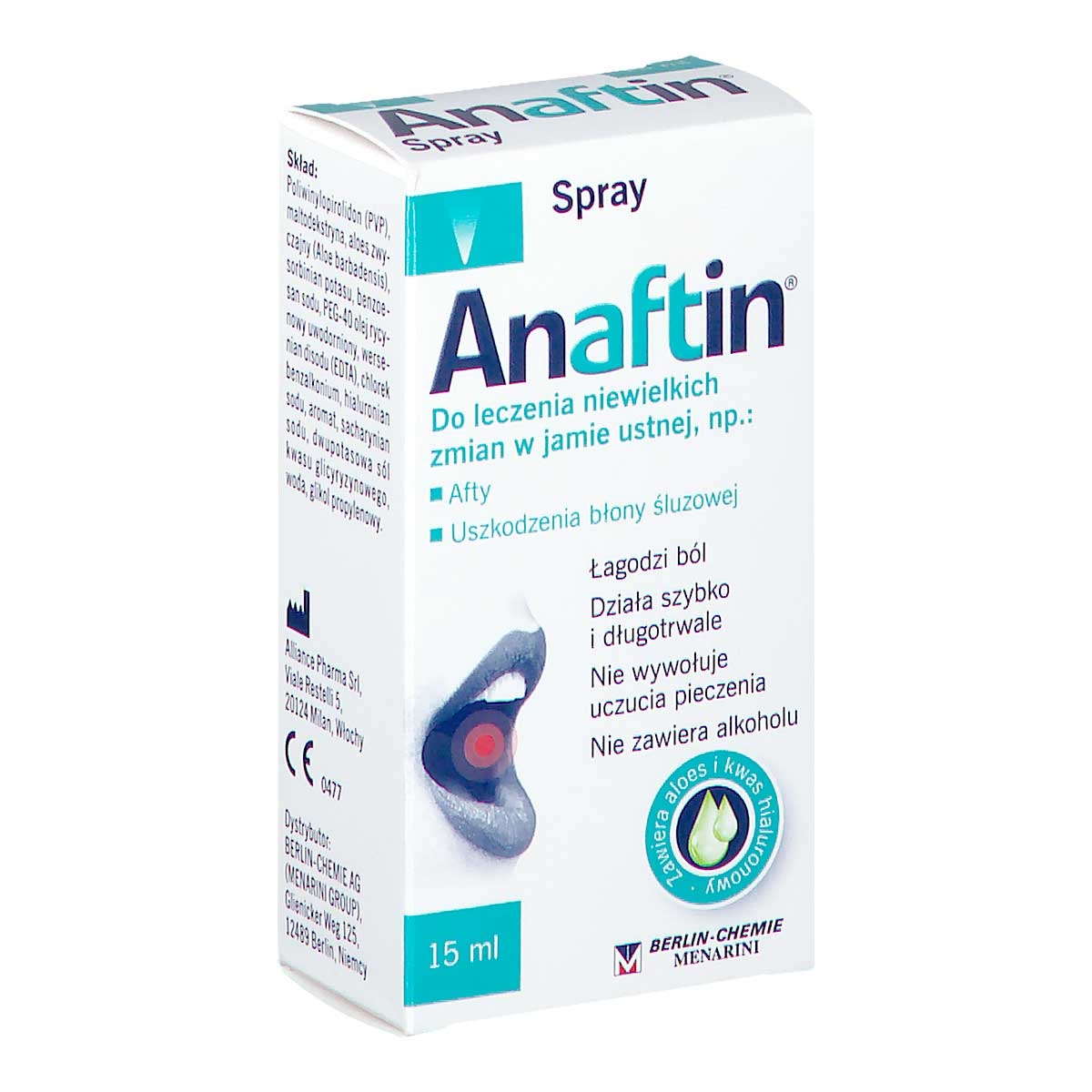 anaftin spray 15 ml