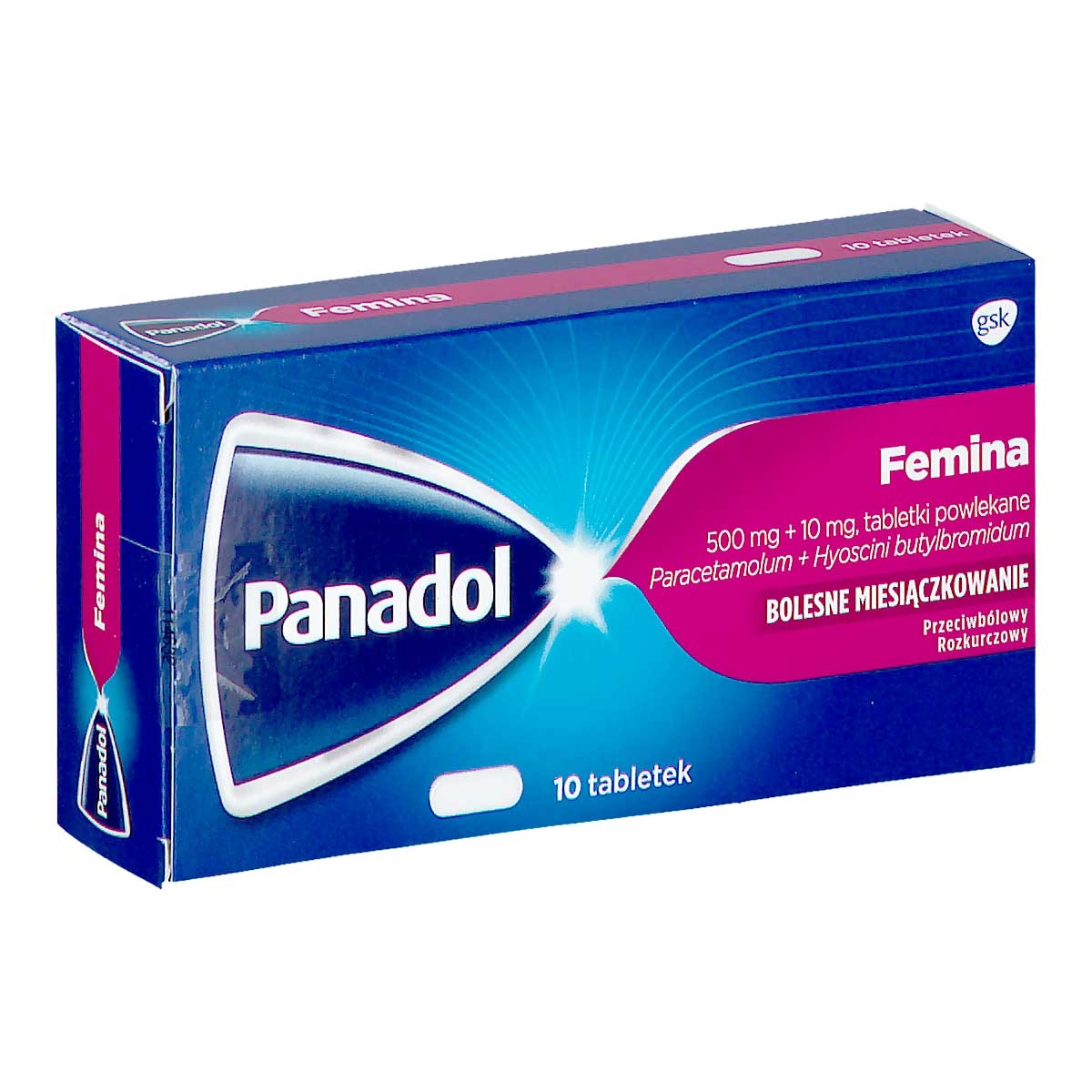 panadol femina tabletki 10